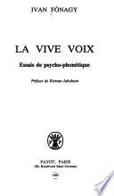La vive voix