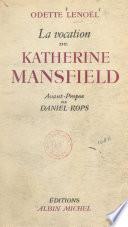 La vocation de Katherine Mansfield