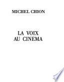 La voix au cinéma