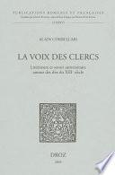 La voix des clercs