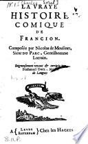 La vraye histoire comique de Francion