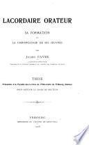 Lacordaire orateur