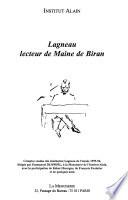 Lagneau lecteur de Maine de Biran