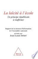 Laïcité à l'école (La)