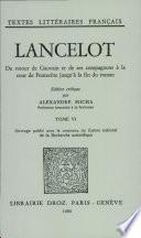 Lancelot : roman en prose du XIIIe siècle