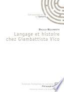 Langage et histoire chez Giambattista Vico