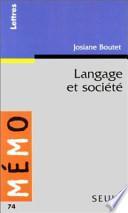 Langage et société