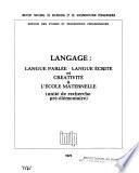 Langage