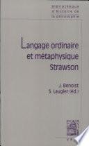 Langage ordinaire et métaphysique