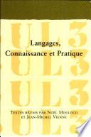 Langages, Connaissance et Pratique