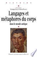 Langages et métaphores du corps dans le monde antique