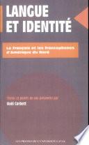 Langue et identité