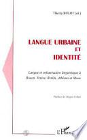 Langue urbaine et identité