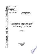 Langues et communication