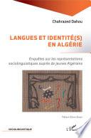 Langues et identité(s) en Algérie