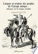Langues et origines des peuples de l’Europe antique
