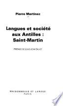 Langues et société aux Antilles
