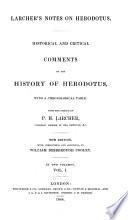 Larcher's Notes on Herodotus