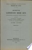 Latinitatis Nedii Aevi