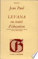 Lavana Ou Traite D'education