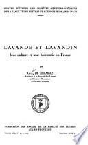 Lavande et lavandin