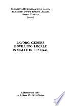 Lavoro, genere e sviluppo locale in Mali e in Senegal