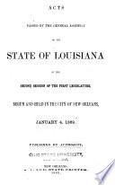 Laws for the Government of the District of Louisiana Passed by the Governor and Judges of the Indiana Territory