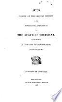 Laws for the Government of the District of Louisiana Passed by the Governor and Judges of the Indiana Territory