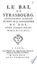 Le Bal De Strasbourg