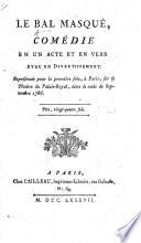 Le bal masqué
