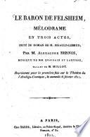 Le baron de Felsheim