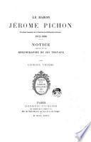 Le baron Jérôme Pichon, 1812-1896