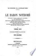 Le baron Nothomb