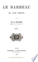 Le barreau au XIXe siècle