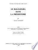 Le Bas-Sahara dans la préhistoire