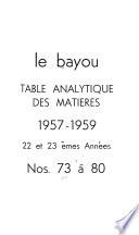 Le Bayou