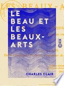 Le Beau et les Beaux-Arts