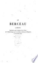 Le berceau comedie en un acte en vers par MM. Michel Carre et Jules Barbier