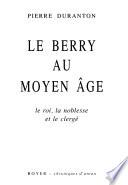 Le Berry au Moyen Âge