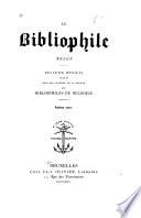 Le bibliophile belge