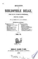 LE BIBLIOPHILE BELGE 