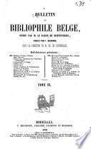 Le bibliophile belge