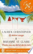 Le bikini rouge - Pieds nus au bord de la mer