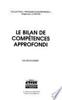 Le bilan de compétences approfondi