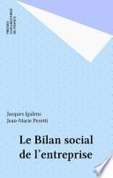 Le Bilan social de l'entreprise