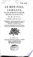 Le bon fils