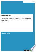 Le bon, la brute et le truand et le western spaghetti