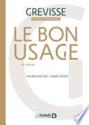 Le Bon usage