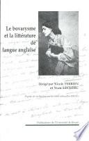 Le bovarysme et la littérature de langue anglaise