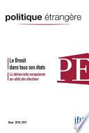 Le Brexit dans tous ses états
